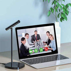 Настольный поворотный USB-микрофон Porodo (PD-SCMIC-BK) черный