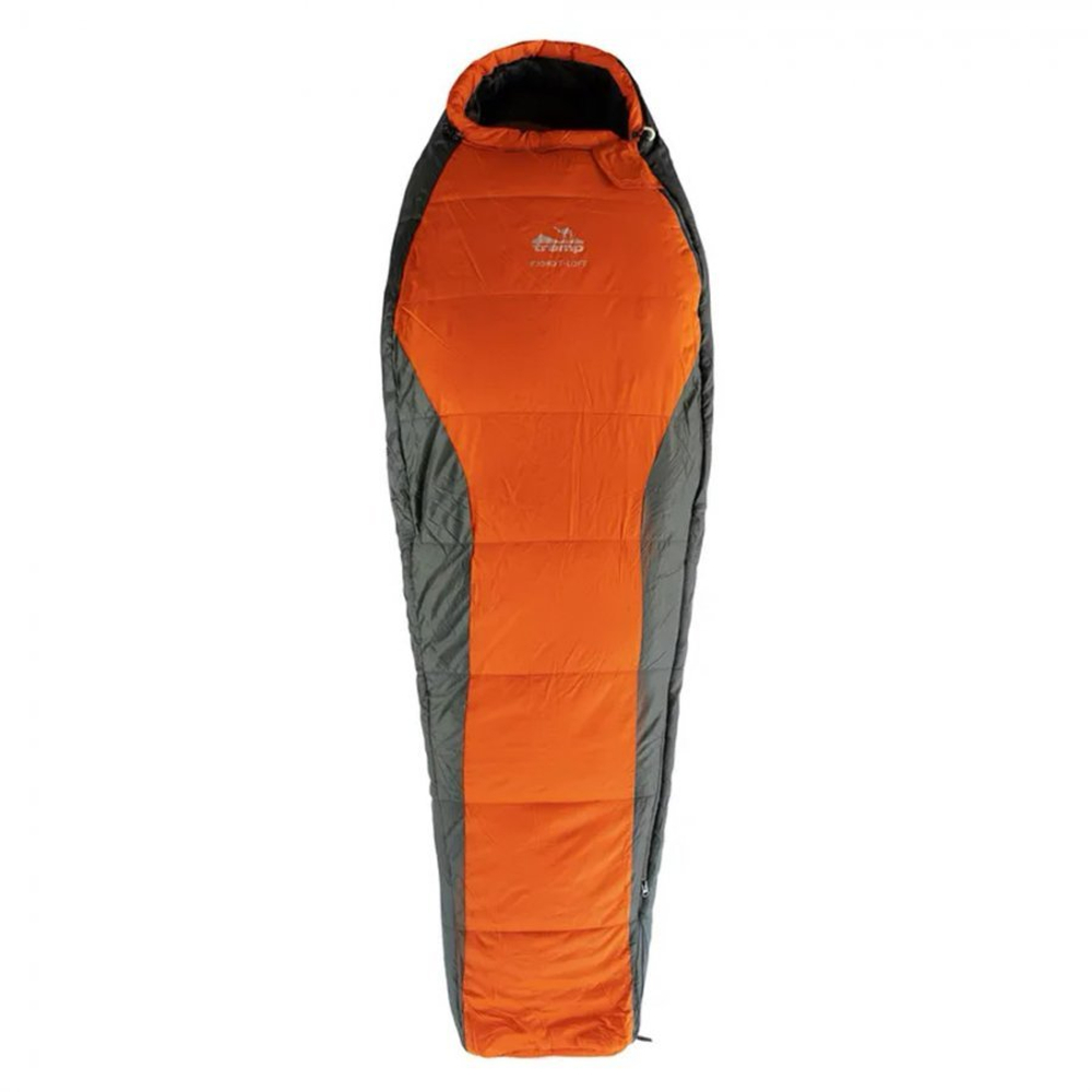 Спальный мешок TRAMP Fjord T-Loft Compact -5°, артикул TRS-049C, цвет Оранжевый/серый