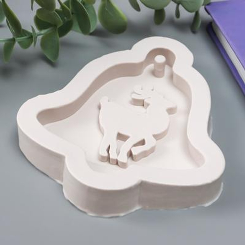 Молд «Колокольчик оленя», 10×9×1,5 см