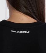 Платье hotfix logo sweatdress Karl Lagerfeld - черный(231W1352)