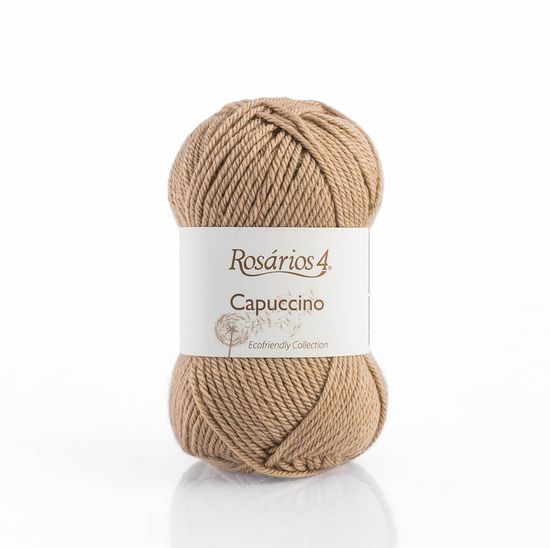 Пряжа ROSARIOS 4 Capuccino (70% шерсть экстрафайн, 30% молочное волокно)