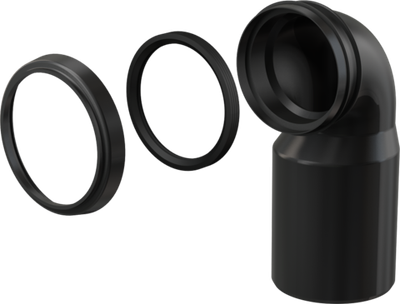 Колено M906 стока комплект 90/110