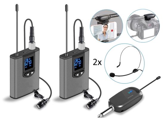 Беспроводной петличный микрофон NOIR-audio TG-220