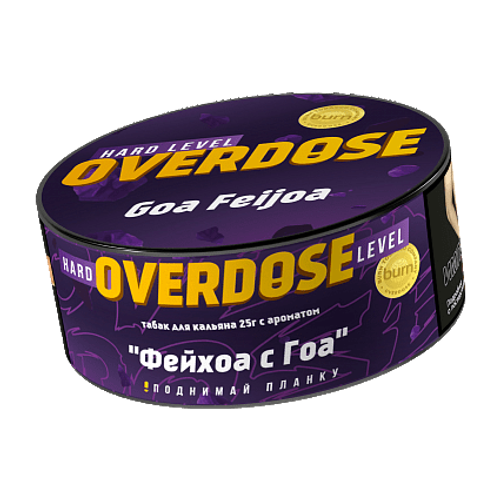 М. Табак для кальяна Overdose Goa Feijoa (Фейхоа с Гоа), 100г.