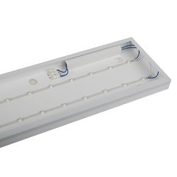 Светильник светодиодный ЭРА SPO-17-9-6K-40 40Вт 6500К 3600Лм <1% IP40 180x1195 с равномерной засветкой матовый