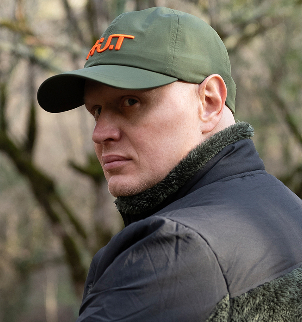 Бейсболка H.U.T. Cap, мембранная, хаки (H1800118-40)