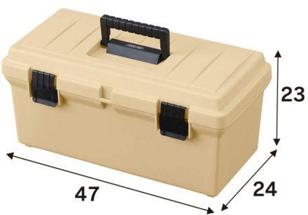 Ящик для инструмента IRIS HARDPRO 500 Бежевый  1/4