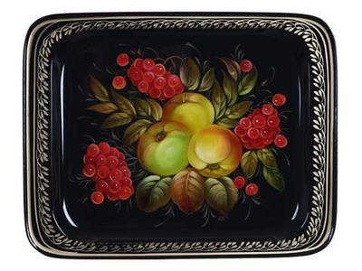 Zhostovo metal tray A13D180526266