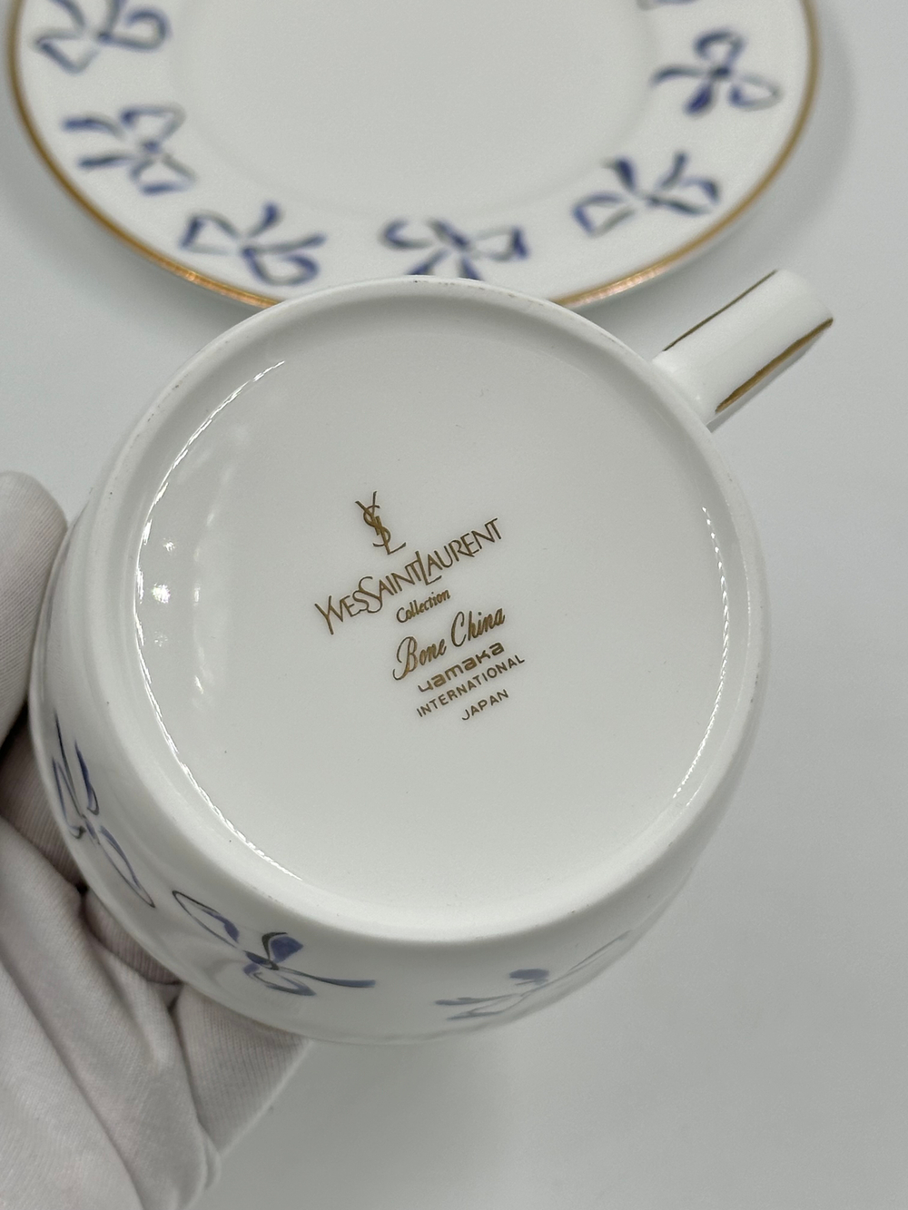Чайная пара Бантики Yves Saint Laurent
