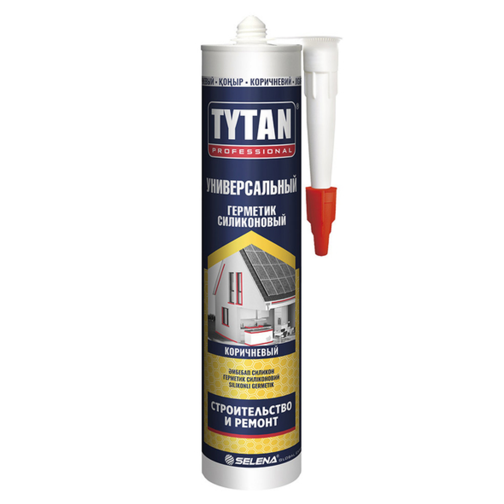Герметик универсальный TYTAN Professional 280 мл коричневый