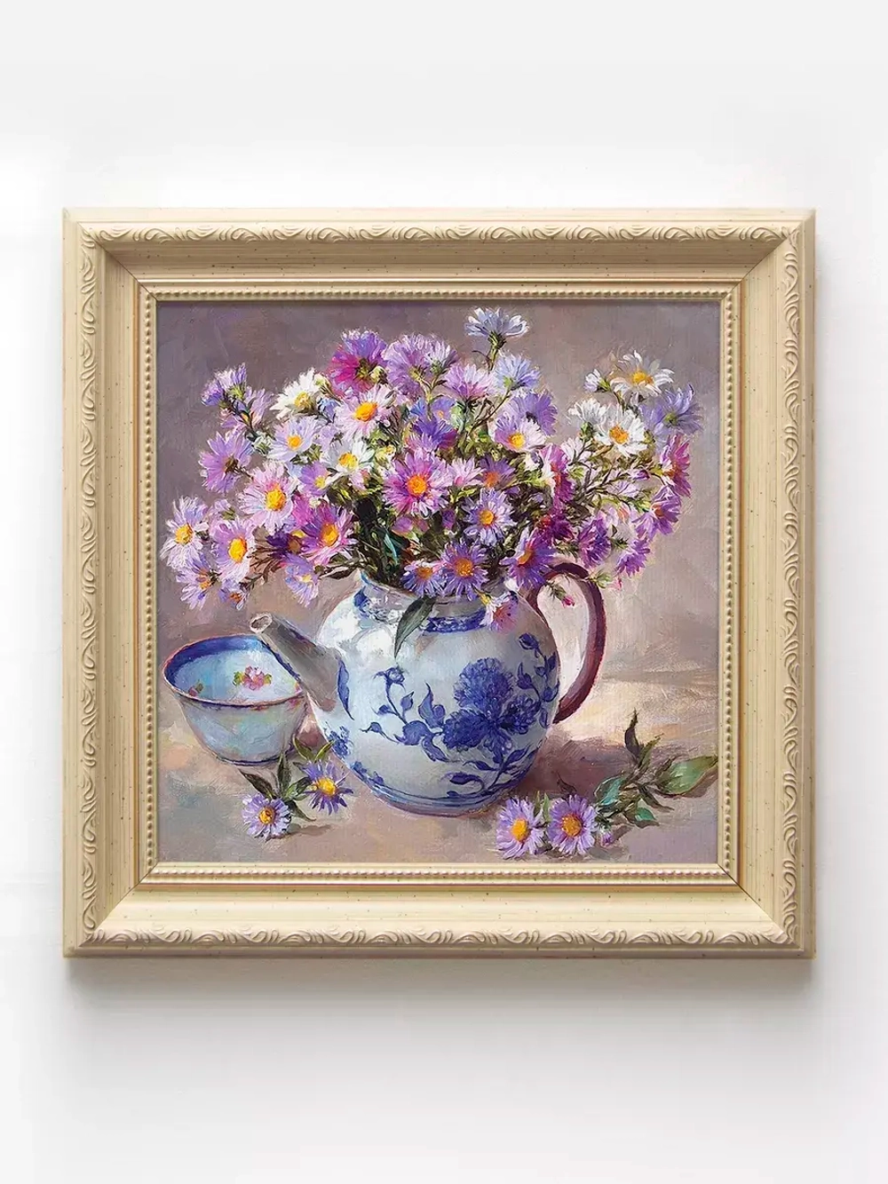 Картина на стену интерьерная на холсте 25*25 см