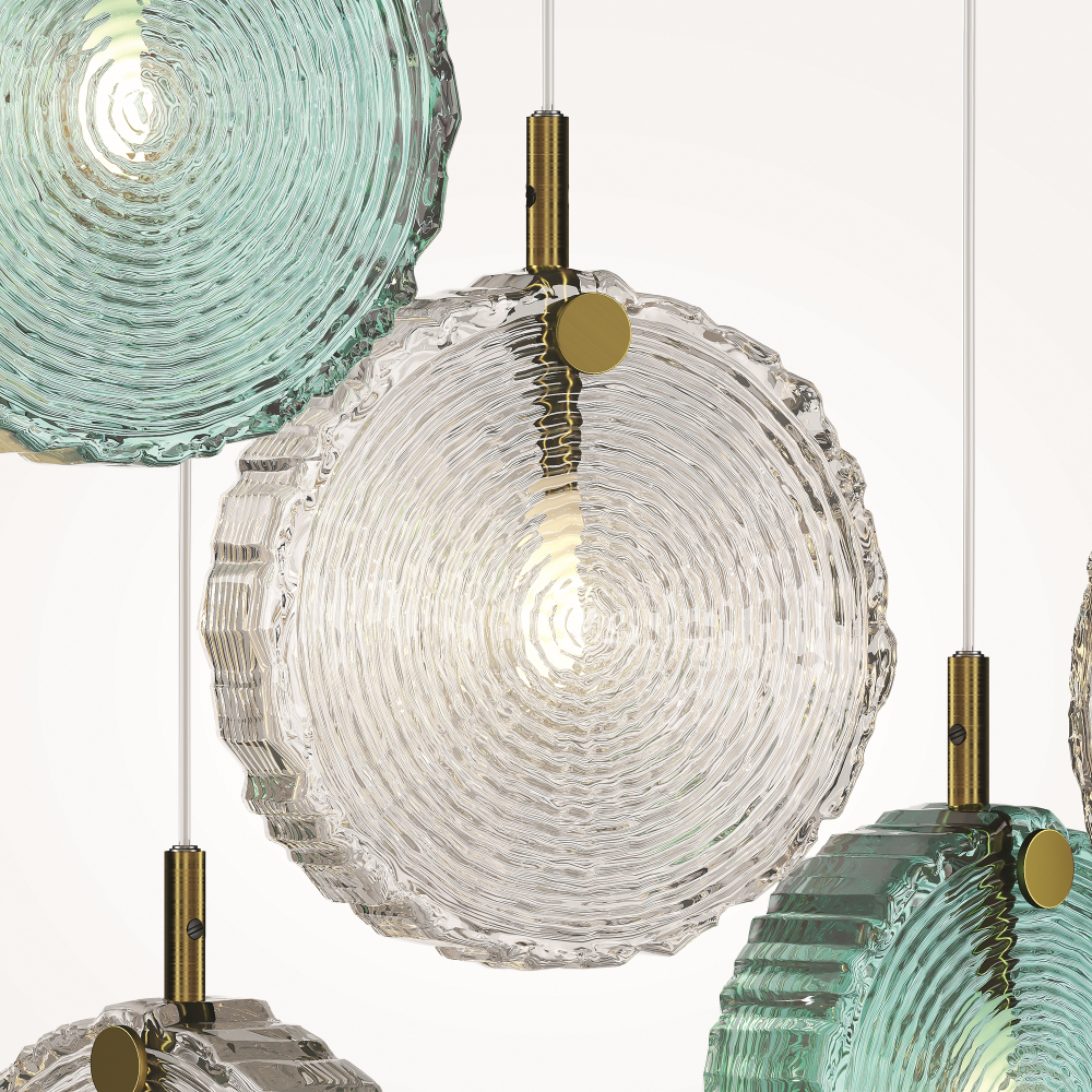 Подвесной светильник Maytoni Frozen MOD254PL-07BS