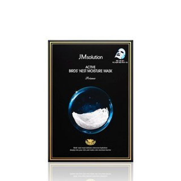 JM Solution Active Birds Nest Moisture Mask - Ультратонкая тканевая маска с ласточкиным гнездом