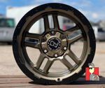 Комплект дисков Fuel Off-Road Black Rhino 17x9 et-10 6x139.7