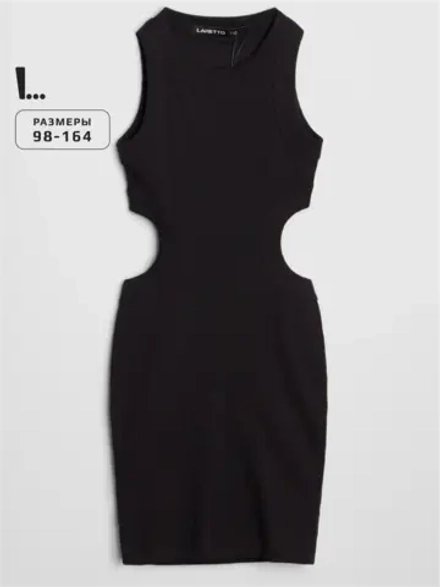 Платье для девочки летнее с вырезом