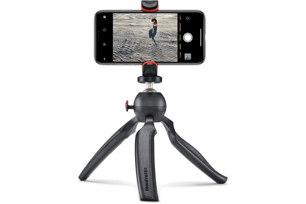 Штатив Manfrotto MTPIXIPLUS-GY Pixi Plus настольный с головкой (серый)