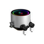 Водяное охлаждение для CPU PCCooler DA240 ARGB WH TDP 260W 1700/1200/115X/20XX/1851/AM4/AM5 Белый