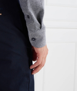 Рубашка C-HAL-kent-C3-223 BOSS BLACK - пепельный(50496870)