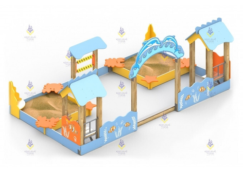 Песочный дворик «Морская сказка»