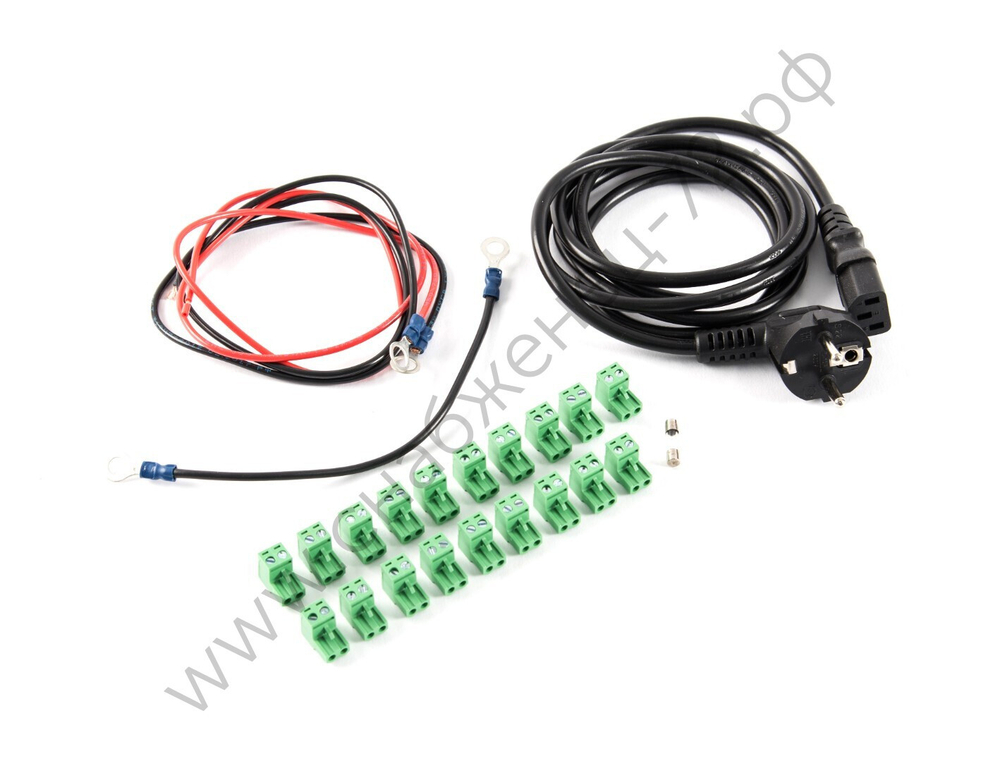 SKAT-V.16 RACK источник питания высота 1U+1U, 16 выходов по 0,5 А или 8 по 1А