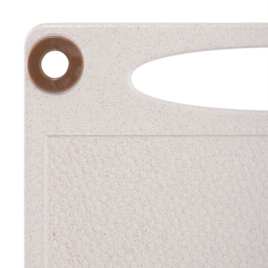 Доска разделочная 33,8х25х0,8 см Kamille KM-10066 из пшеничного волокна с нескользящими силиконовыми вставками