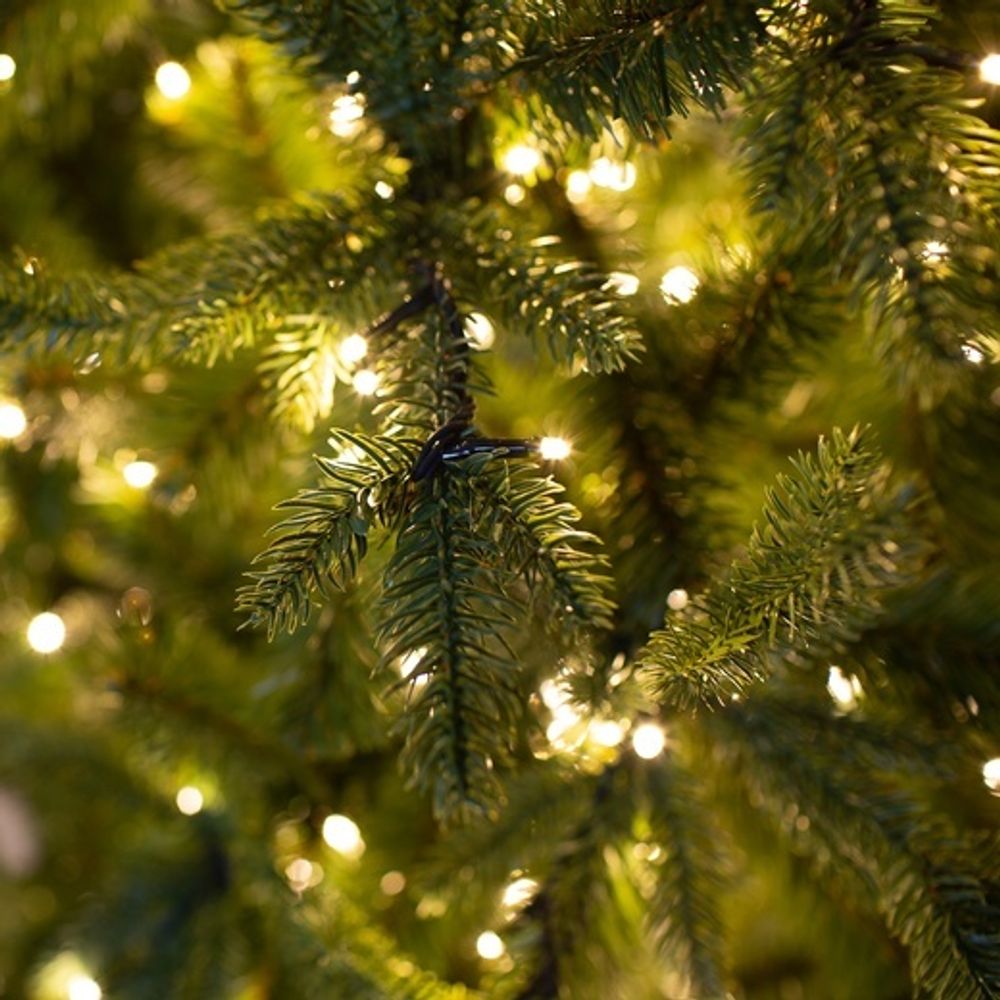 Елка с гирляндой «Валерио» (Литая+пвх) от 1.2 до 2.4 м