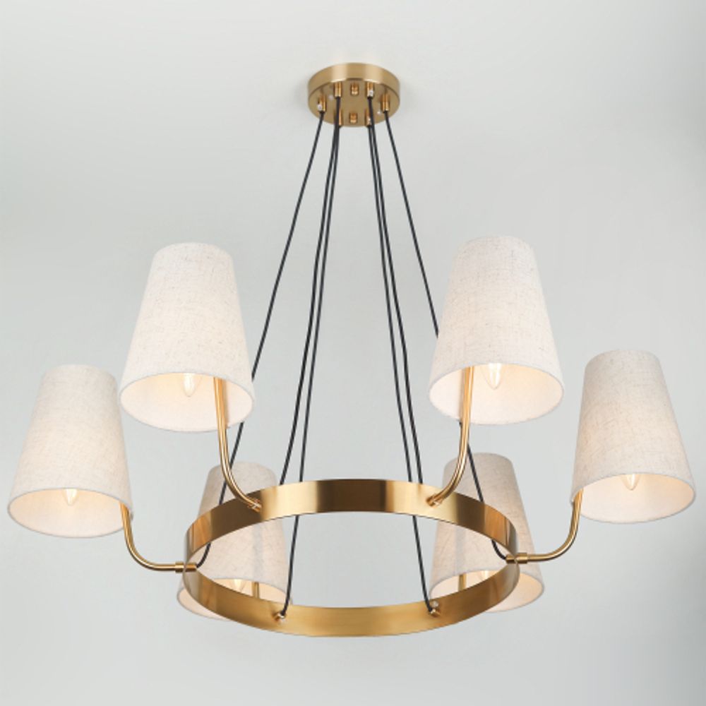 Люстра Rivoli Michele 4111-306 6 х Е14 40 Вт дизайн | Rivoli