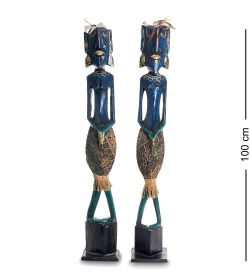 Decor and Gift 22-074 Статуэтка «Асмат» н-р из двух, 100 см