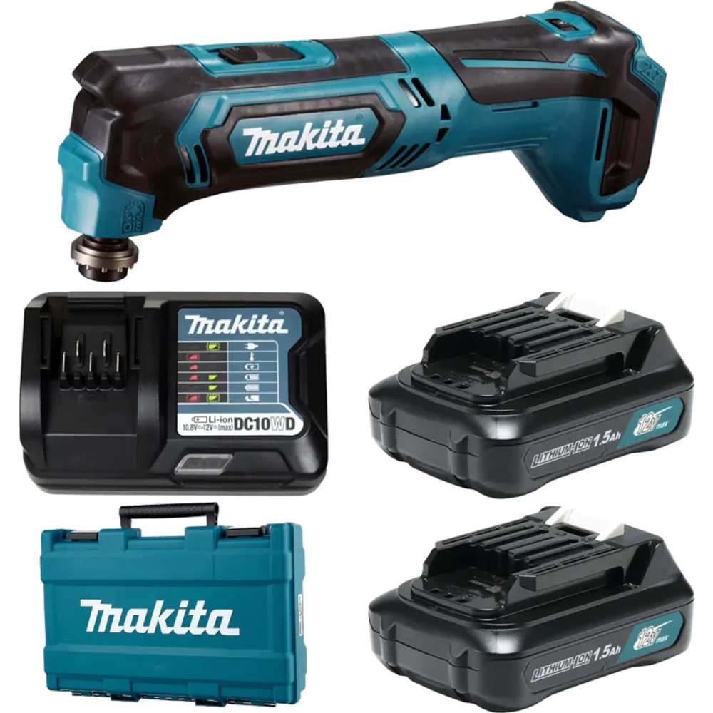 Makita TM30DWYE мультитул аккумуляторный (2 x 1.5 Ач, ЗУ)