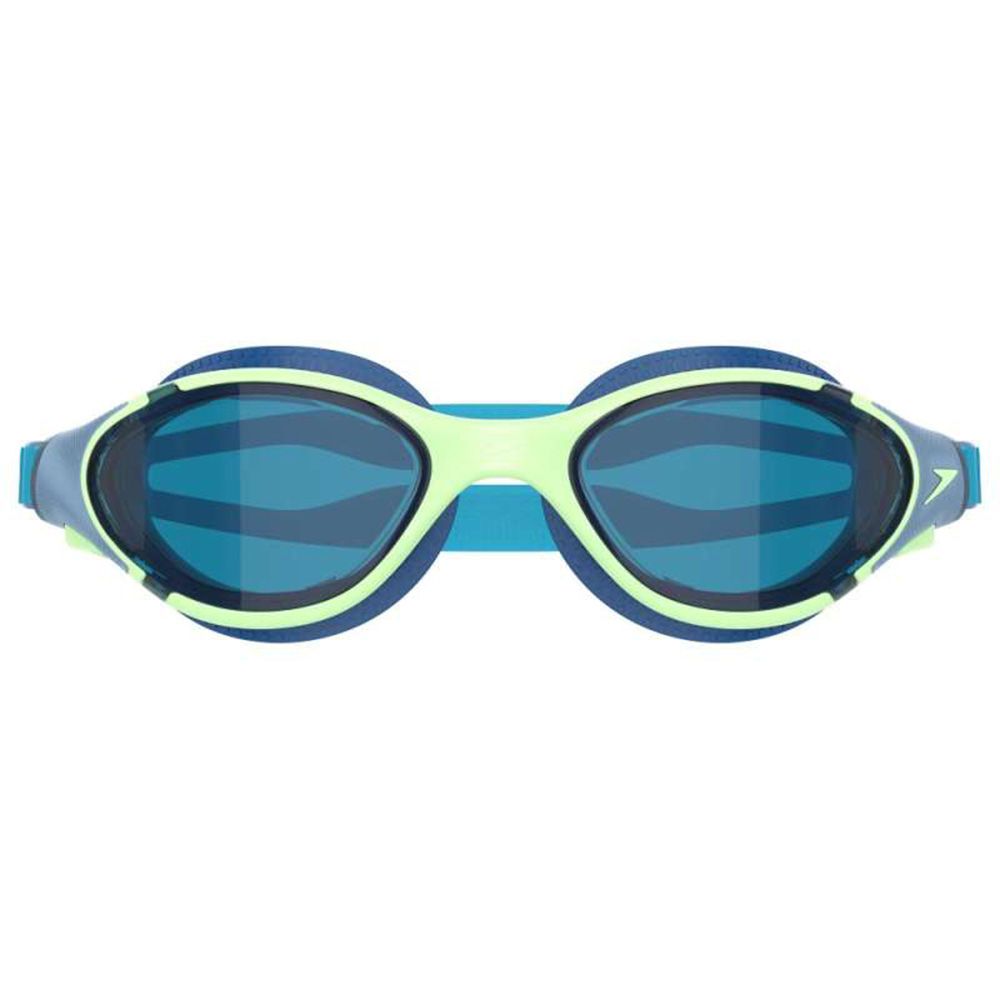 Очки для плав. SPEEDO Biofuse 2.0, 8-002332003-C16Z2, СИНИЕ линзы, зеленая оправа