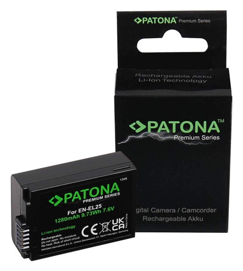 PATONA Premium аналог Nikon EN-EL25