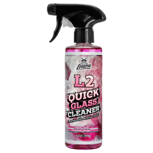 LERATON L2 QUICK GLASS CLEANER Бесспиртовой очиститель стекол 473 мл