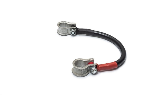 Клеммы аккумулятора  перемычка  /длина провода 23 см, сечение 25 мм.кв./ 12-24V европейский стандарт (CARGEN)