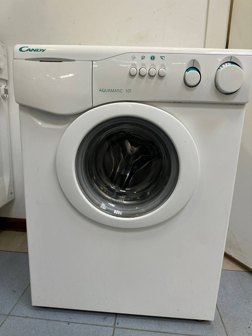 Стиральная машина Candy AQUAMATIC 10 T Б/У фронтальная 3 кг до 1000 об/мин