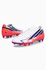 Бутсы adidas F50 Club Hyperfast FG/MG - белый