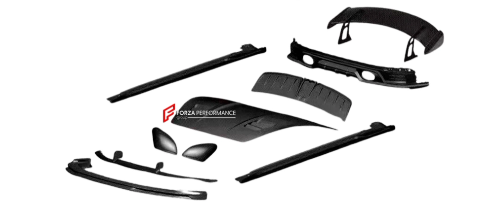 Карбоновая губа переднего бампера для PORSCHE 911 992.2 CARRERA 2025+