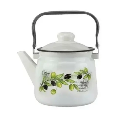 Чайник эмал 2,5л 01-М-Оливия-А