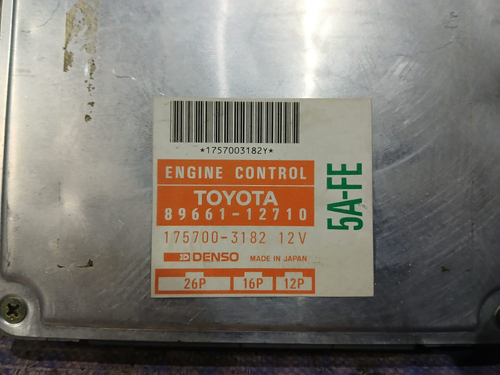 Компьютер двигателя TOYOTA SPRINTER 1991