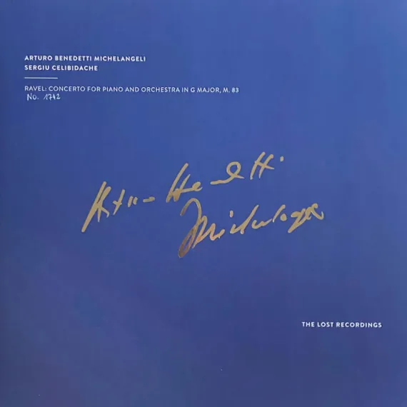 Arturo Benedetti Michelangeli - Ravel: Concerto For Piano And Orchestra - Fondamenta LP