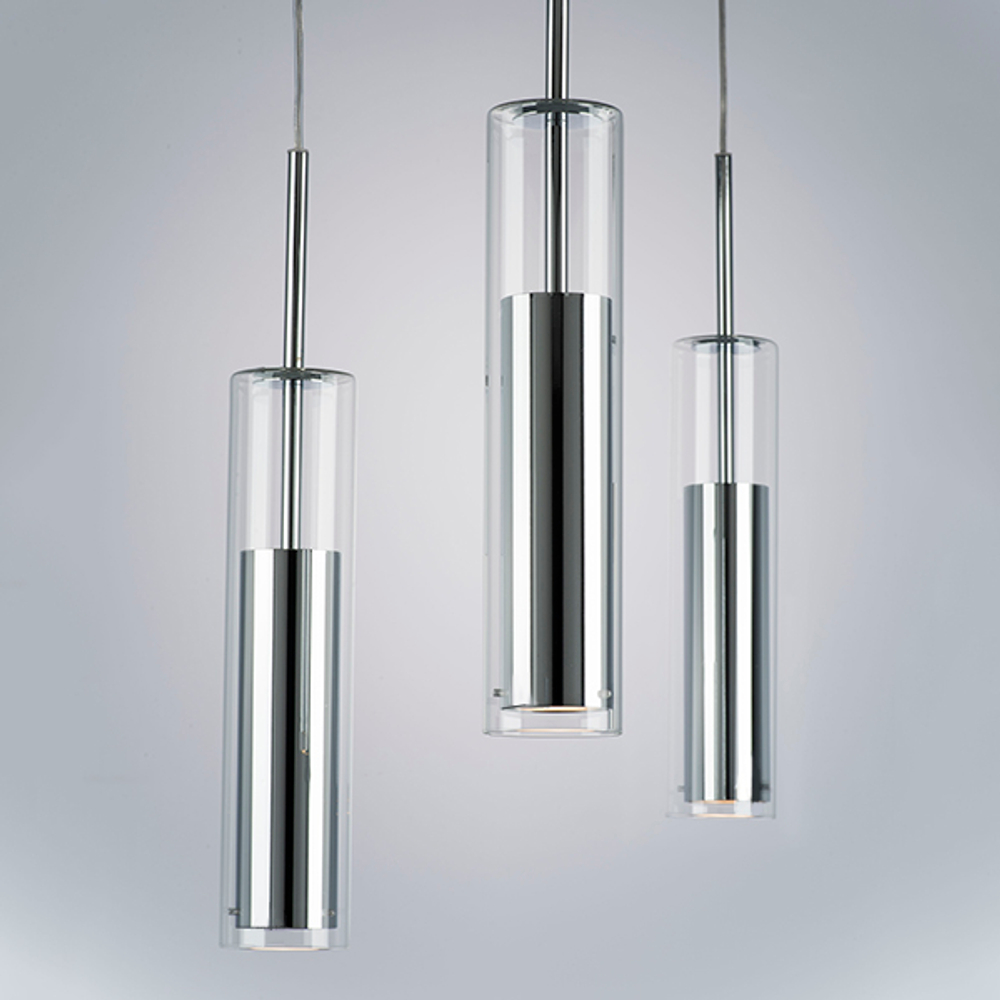 756014 Люстра CILINO 1х40W GU10 ХРОМ