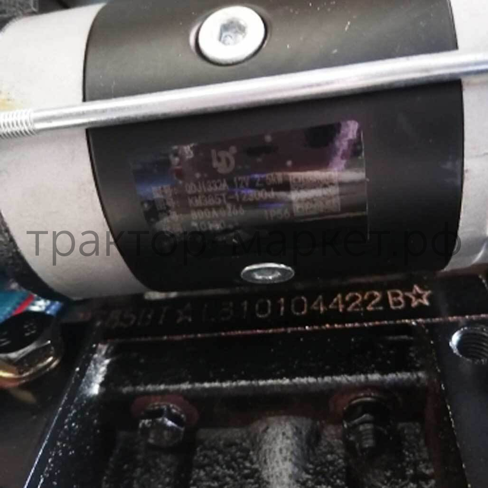 Двигатель дизельный КМ385BT — 350 Уралец 2200, 2204, Синтай (под 1 -вую корзину сцепления)