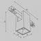 Трековый светодиодный светильник Maytoni Technical Magnetic Exility Alfa TR121-2-7W4K-W