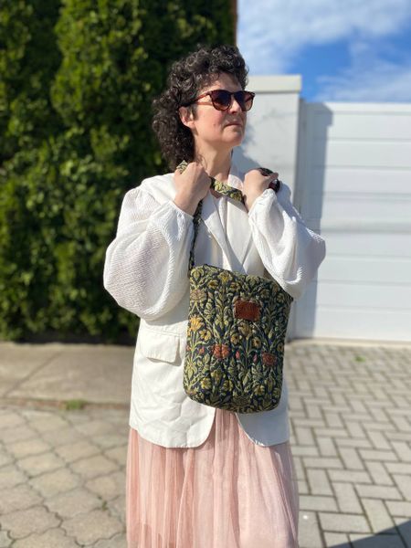 У. МОРРИС, РОЗА И ЛИЛИЯ, отрез 65 см, 100% хлопок Handmade Fabrics 4