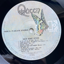 Винтажная виниловая пластинка LP Queen Sheer Heart Attack (Япония 1975) (Без Оби) Brighton Rock