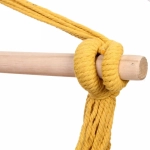 Гамак-кресло 150*120см «Провинция» х/б, с деревянной перекладиной, с двумя подушками