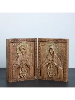 Помощница в родах икона Божией Матери, ясень