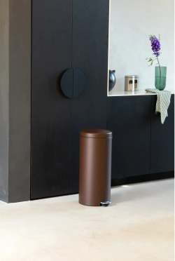 Brabantia Контейнер для мусора NewIcon 30л Mineral Cosy Brown