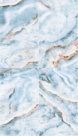 Панель ПВХ 3D Оникс голубой рисунок 2700х250 мм