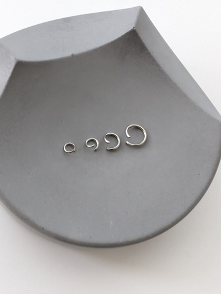 Кольца соединительные нержавеющая сталь, 50шт