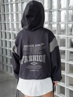 Худи для девочки с завязками в школу